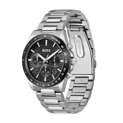 Hugo Boss Men’s Black Dial Chronograph Watch